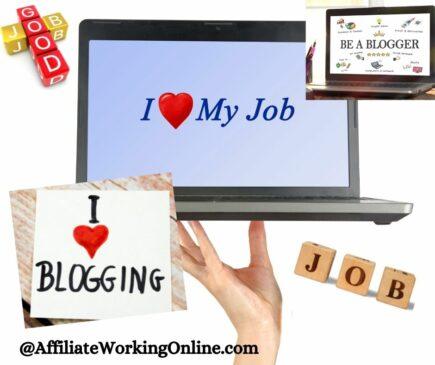 blogging is a job
